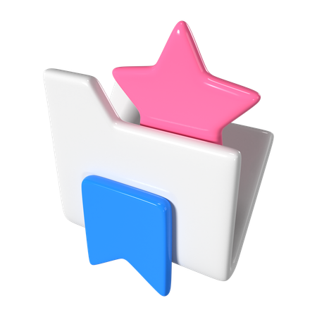 Signets de dossier  3D Icon