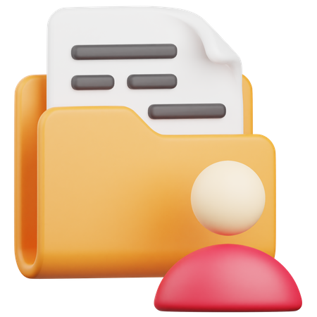 Dossier utilisateur  3D Icon