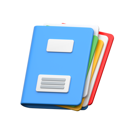 Dossiers d'affaires  3D Icon