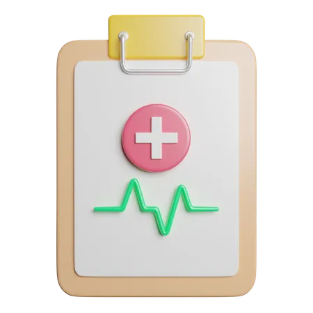 Dossiers médicaux  3D Icon