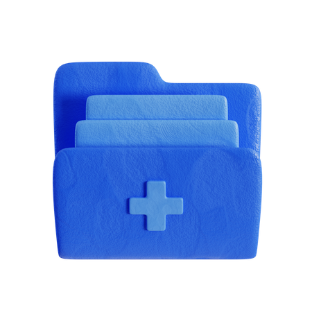 Dossiers médicaux  3D Icon
