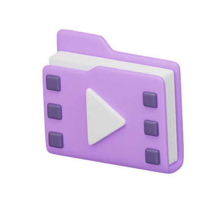 Dossier de vidéos  3D Icon