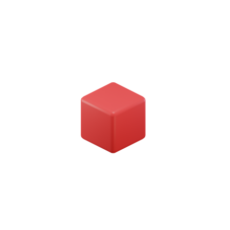 Dot Tetris Block  3D Icon
