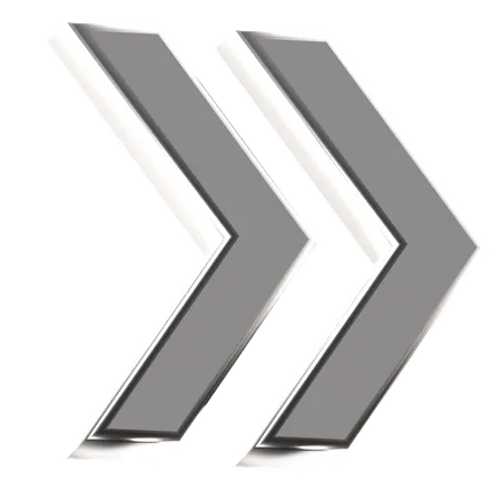 Double Arrow  3D Icon