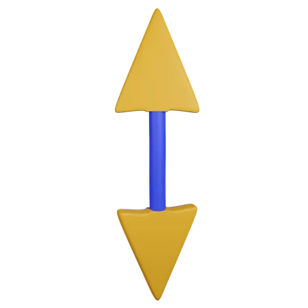 Double arrow  3D Icon