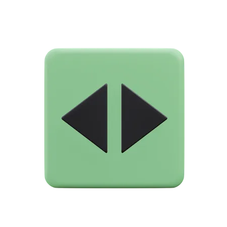 Double Arrow  3D Icon