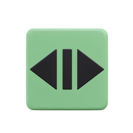 Double Arrow  3D Icon