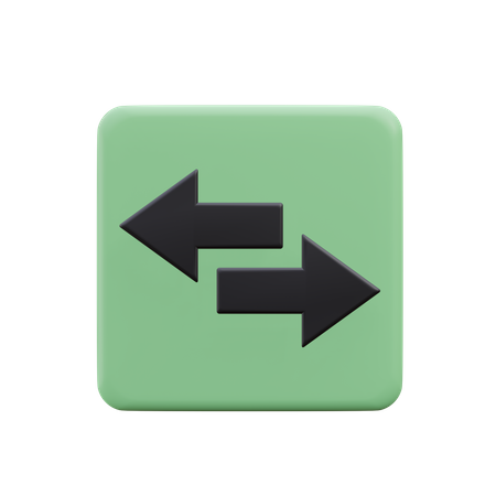 Double Arrow  3D Icon