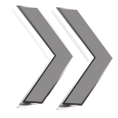 Double Arrow  3D Icon