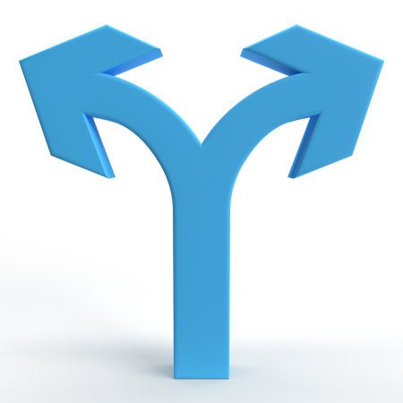 Double Arrow  3D Icon