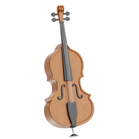 Double Bass  3D Icon