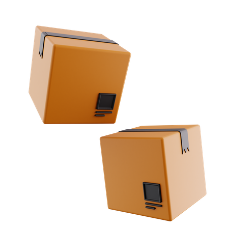 Double Box  3D Icon