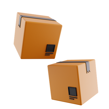 Double Box  3D Icon