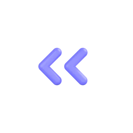 Double-chevron  3D Icon