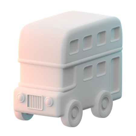 Double Decker  3D Icon