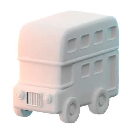 Double Decker  3D Icon