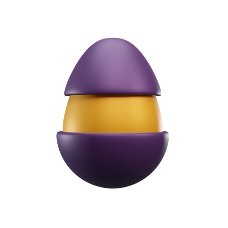 Double Egg  3D Icon