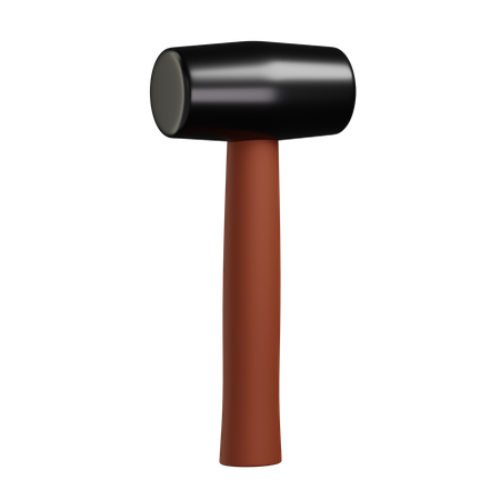 Double Face Hammer  3D Icon