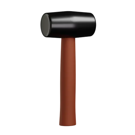 Double Face Hammer  3D Icon