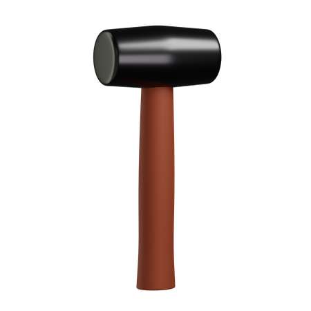 Double Face Hammer  3D Icon