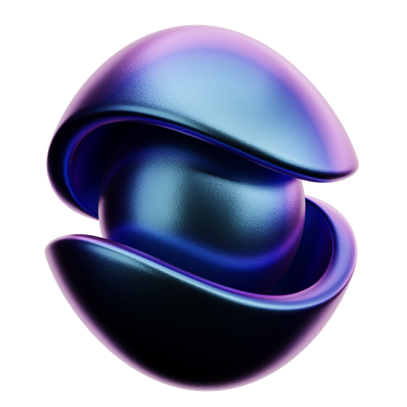 Double Hats With Sphere 3D Icon