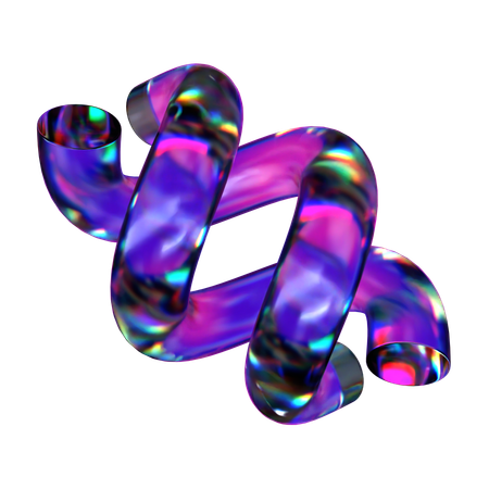 Double hélice  3D Icon