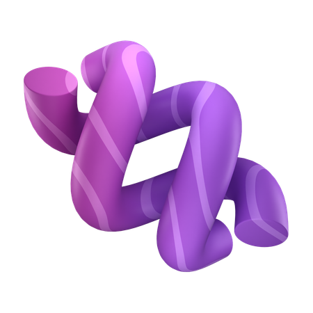 Double hélice  3D Icon