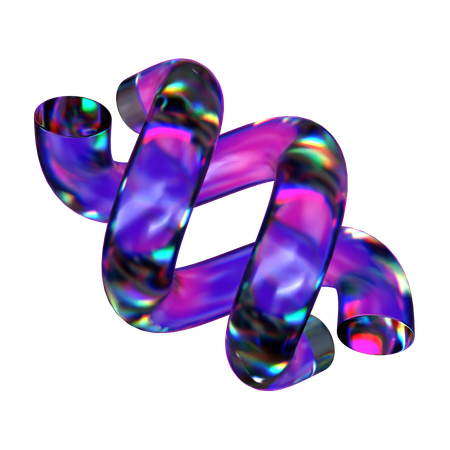 Double Helix  3D Icon