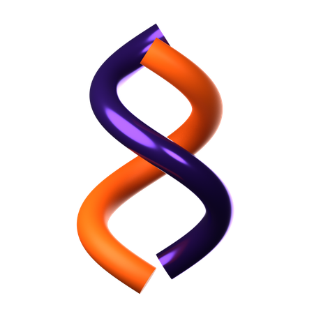 Double Helix  3D Icon