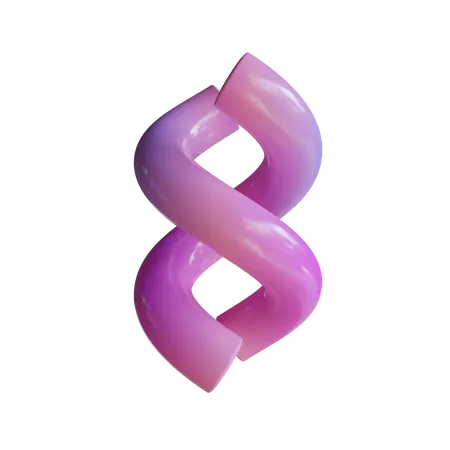 Double Helix  3D Icon