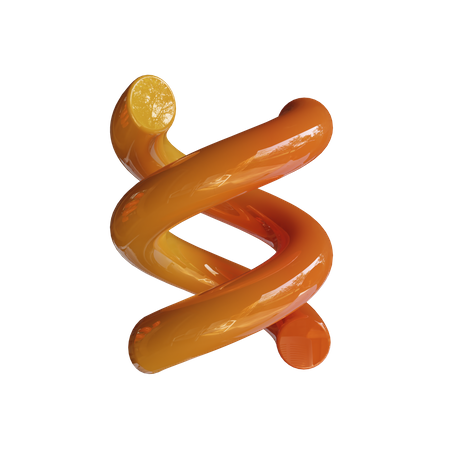 Double Helix  3D Icon