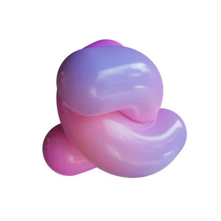 Double bonbon à la gelée  3D Icon