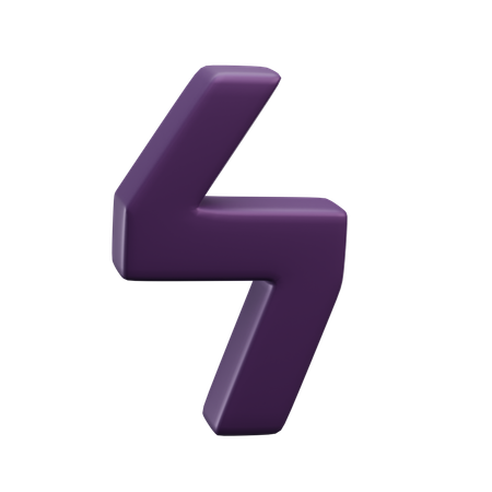 Double L Shape  3D Icon