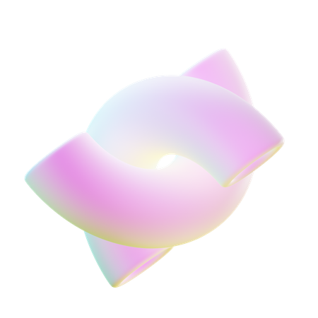 Double Macaron  3D Icon