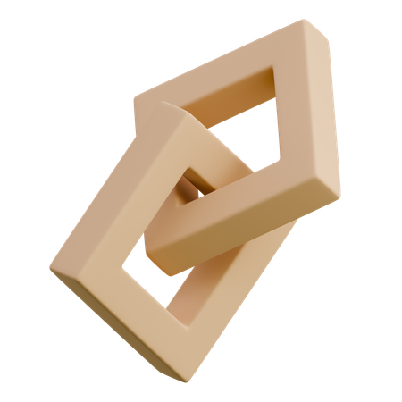 Double Quadrilateral  3D Icon