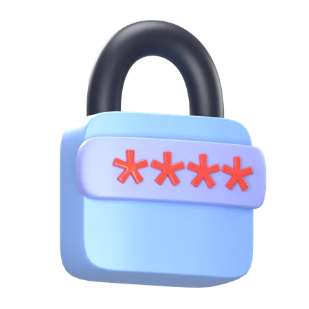 Double Security  3D Icon