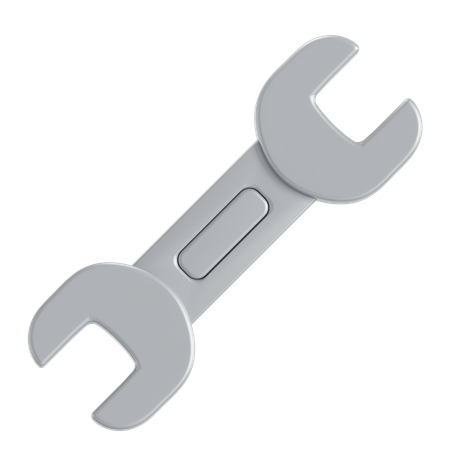 Double Side Wrench  3D Icon