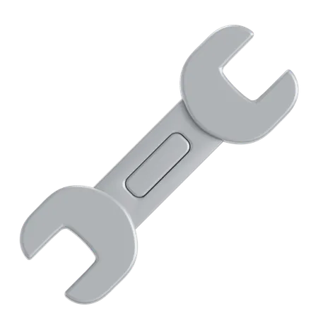 Double Side Wrench  3D Icon