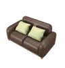Double Sofa With Pillow