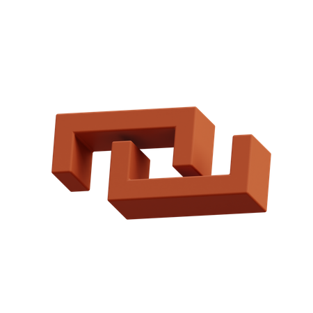 Double Staple  3D Icon