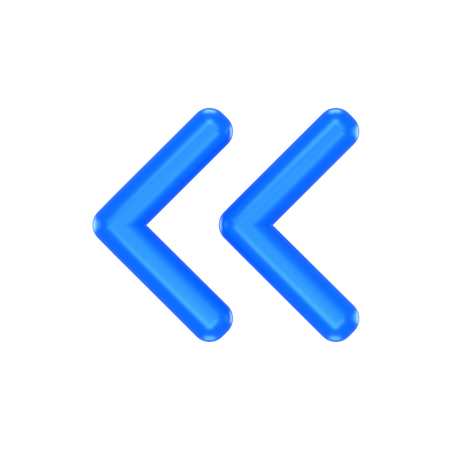 Doubler en arrière  3D Icon