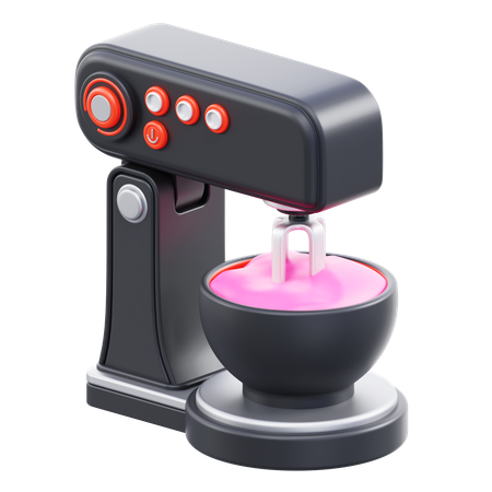 Dough Mixer  3D Icon