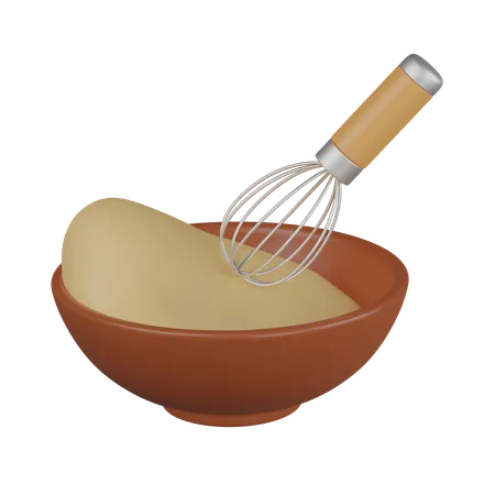 Dough Mixing  3D Icon