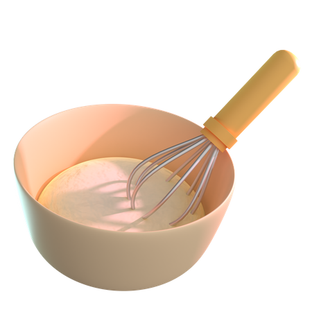 Dough Mixing  3D Icon