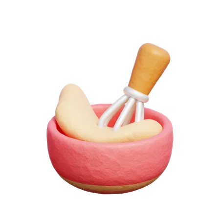 Dough Shaker  3D Icon