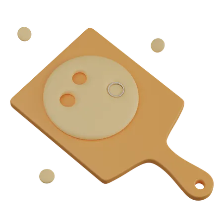 Dough shaping  3D Icon