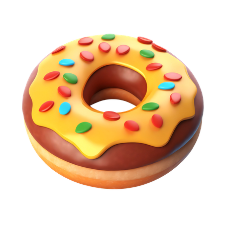 Doughnut  3D Icon