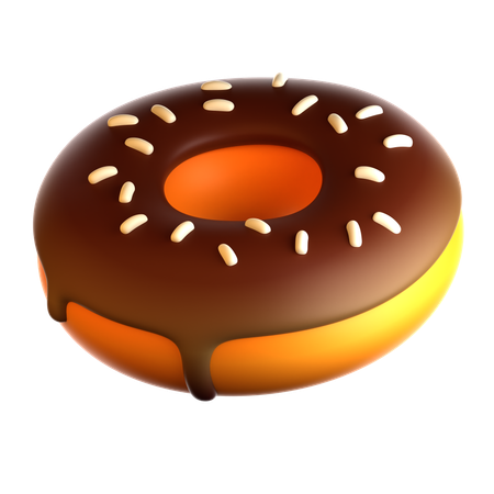 도넛  3D Icon