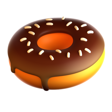 Doughnut  3D Icon