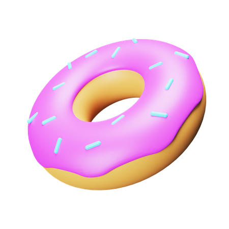 Doughnut  3D Icon